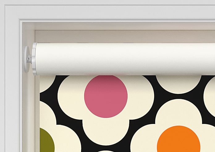 Orla Kiely Spot Flower, Red Multi - Twist&Fit Roller Blind - Image 9